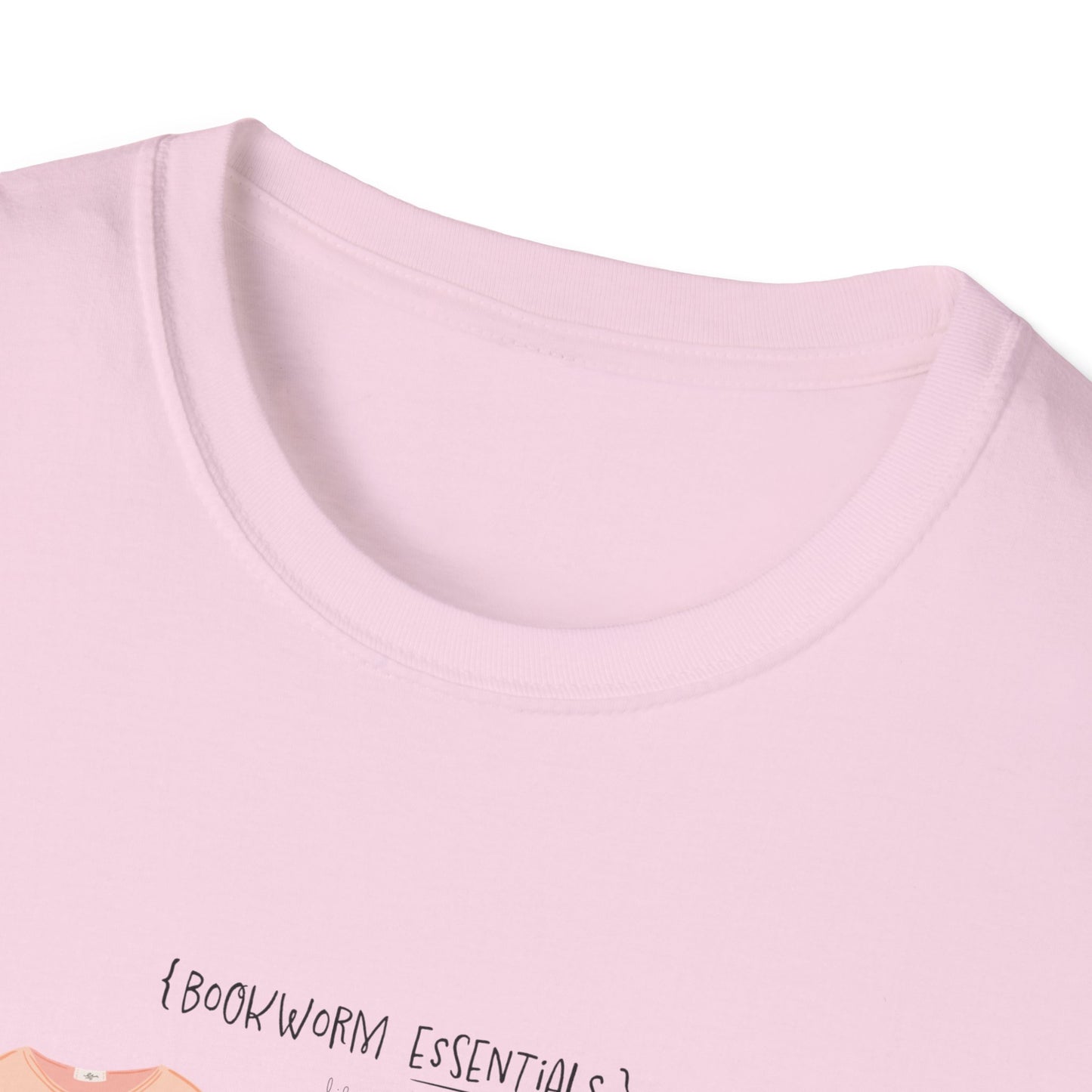 Bookworm Essentials Unisex Softstyle T-Shirt - Cozy Night In