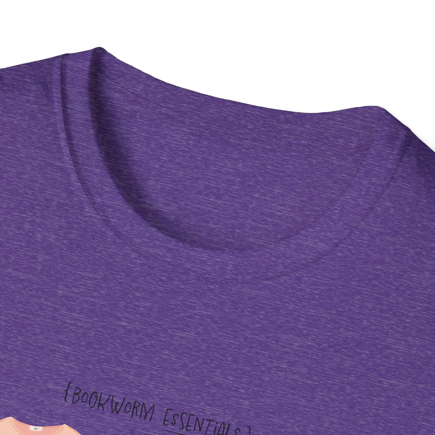 Bookworm Essentials Unisex Softstyle T-Shirt - Cozy Night In
