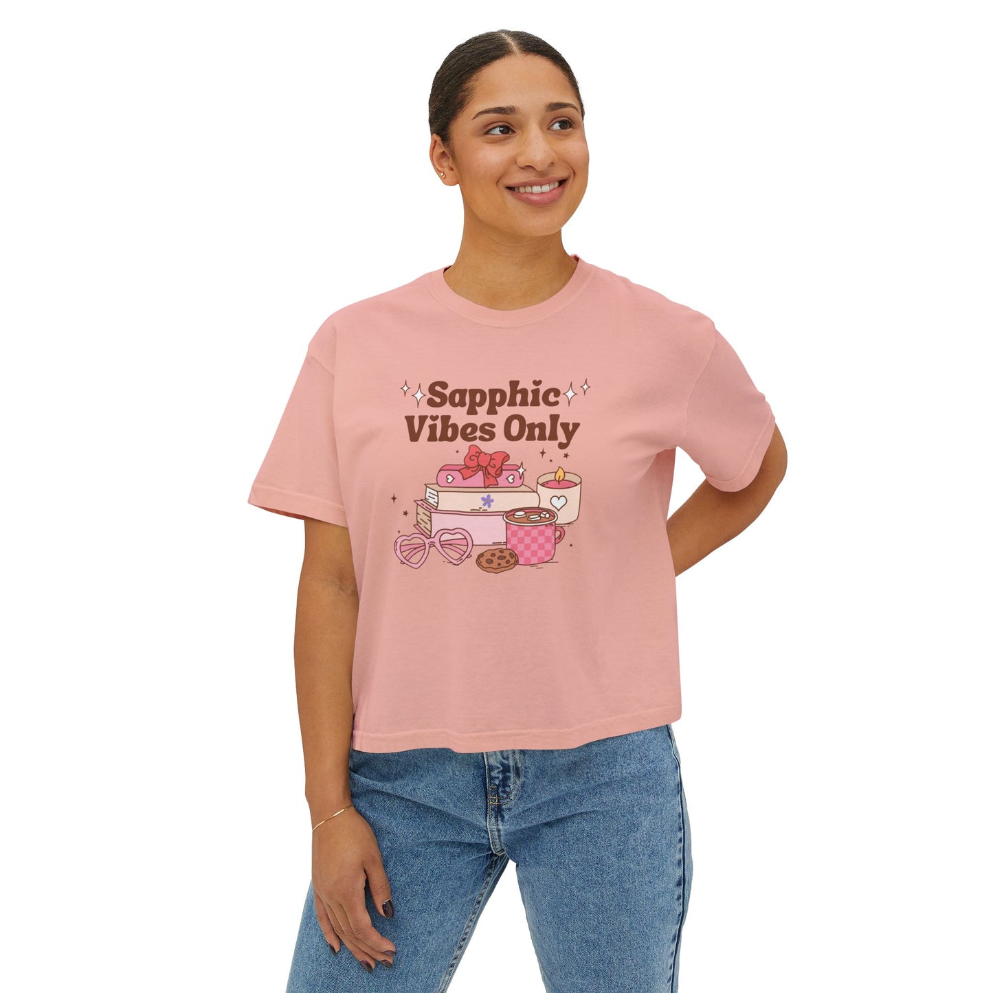 Sapphic Vibes Boxy Tee