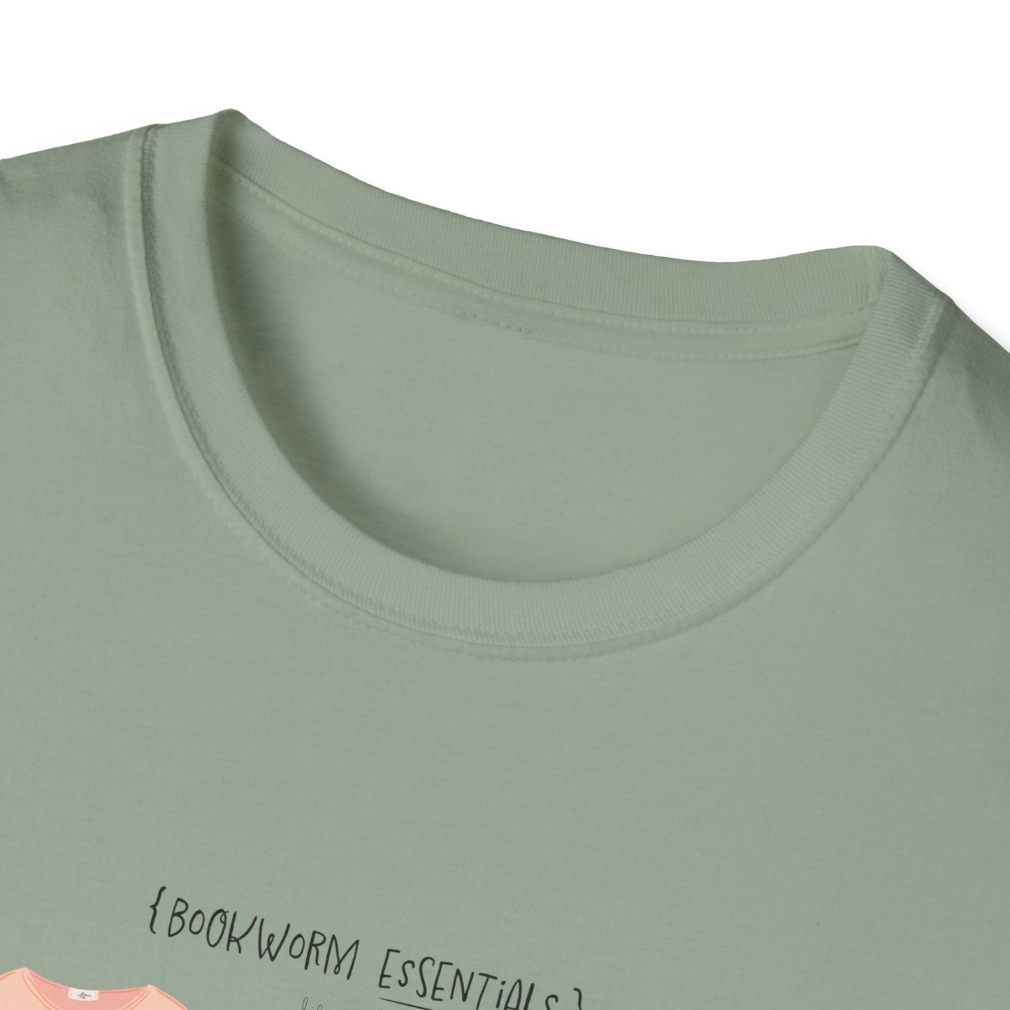 Bookworm Essentials Unisex Softstyle T-Shirt - Cozy Night In