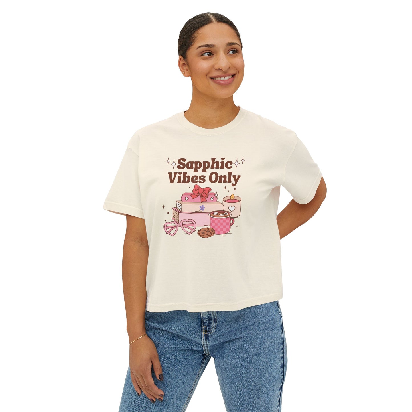 Sapphic Vibes Boxy Tee