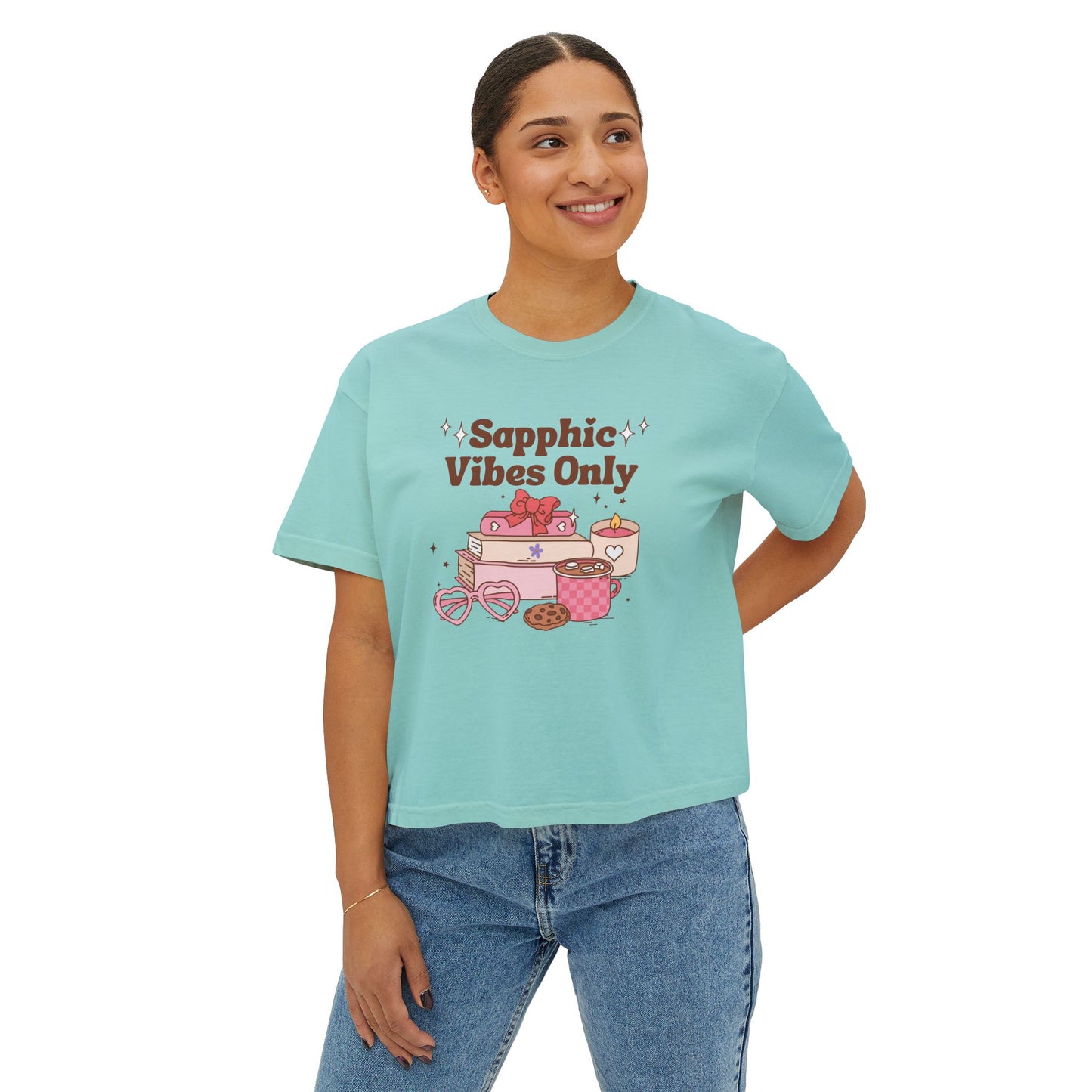 Sapphic Vibes Boxy Tee