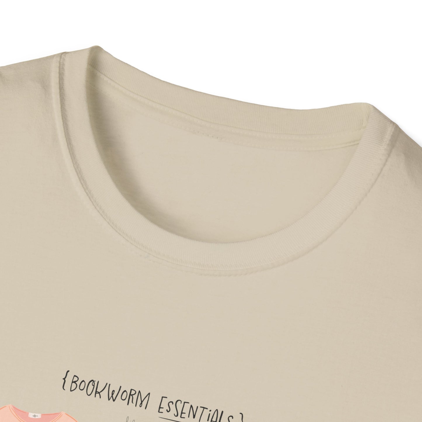 Bookworm Essentials Unisex Softstyle T-Shirt - Cozy Night In