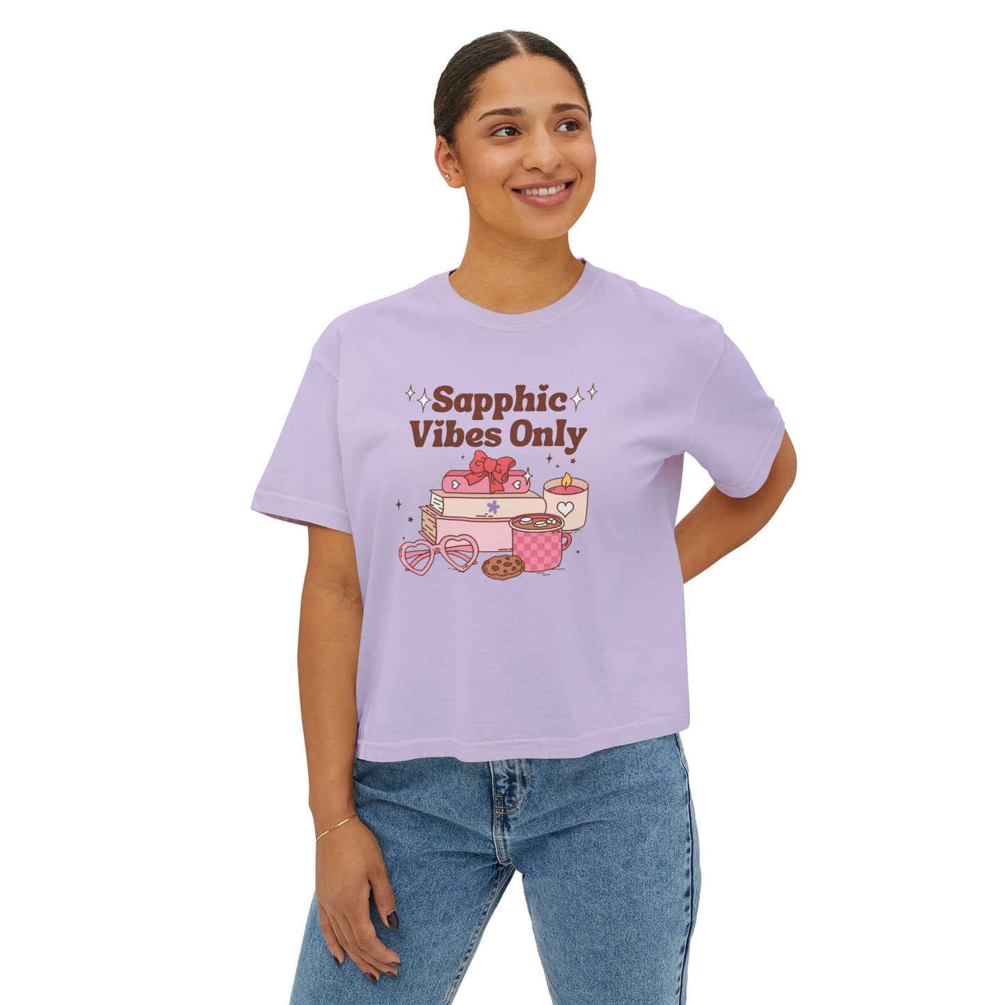Sapphic Vibes Boxy Tee
