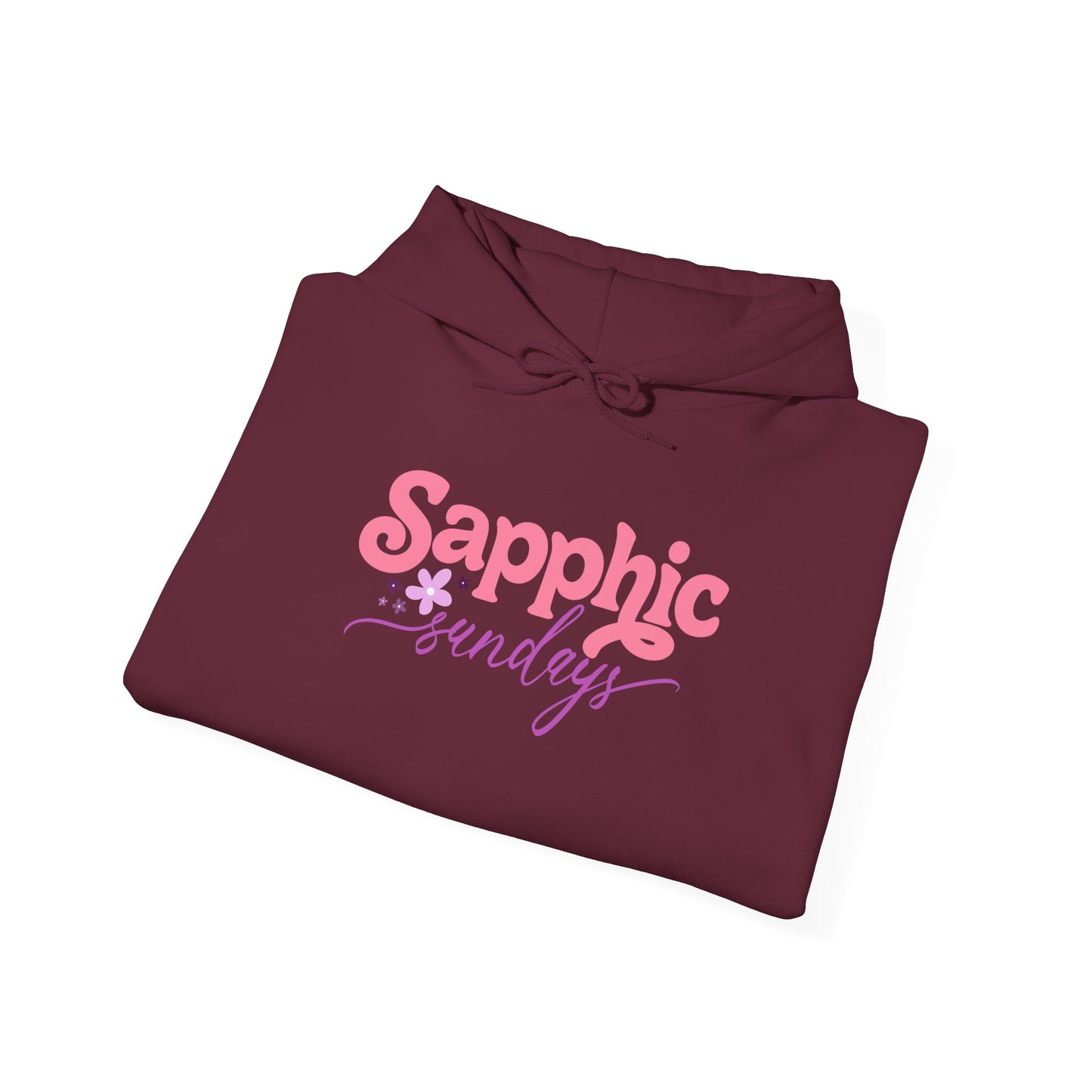 Sapphic Sunday Hooded Sweatshirt