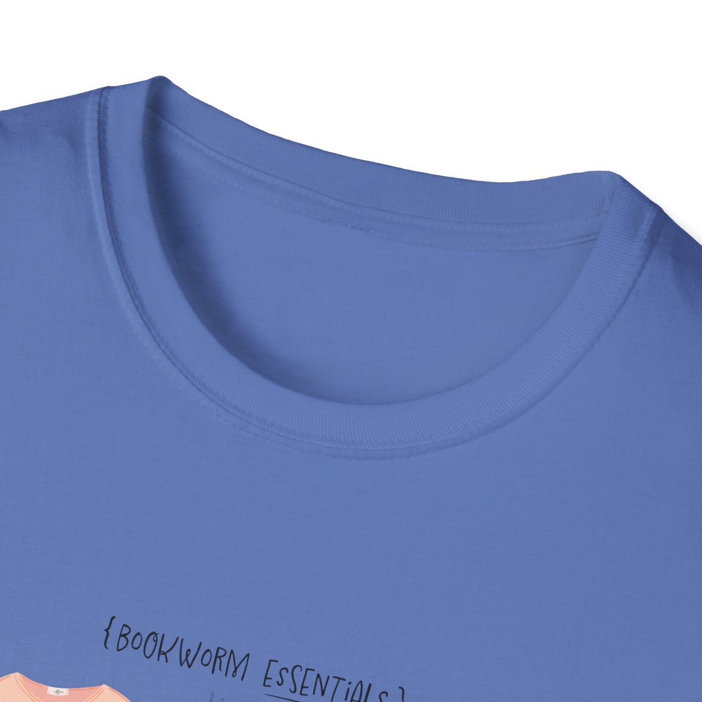 Bookworm Essentials Unisex Softstyle T-Shirt - Cozy Night In