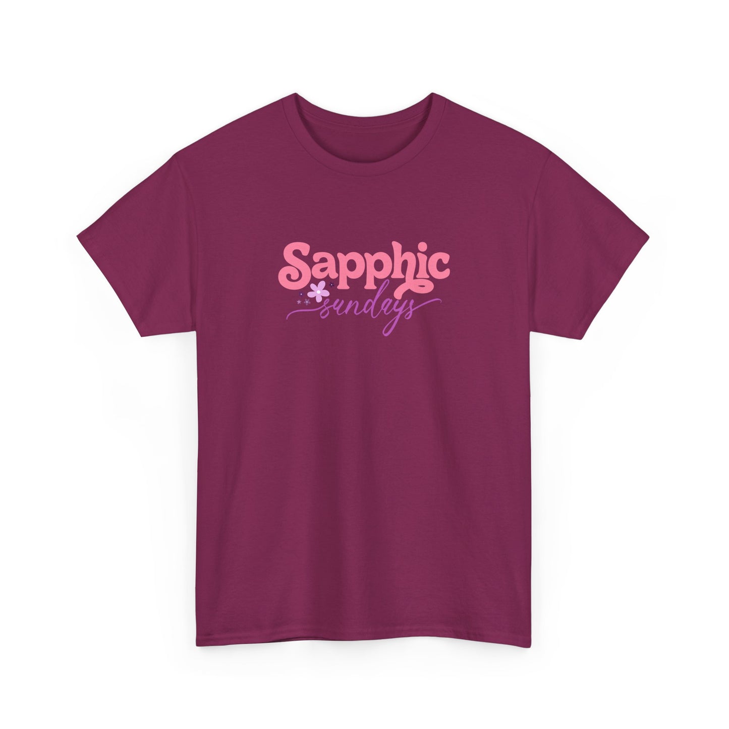 Sapphic Sunday Heavy Cotton Tee