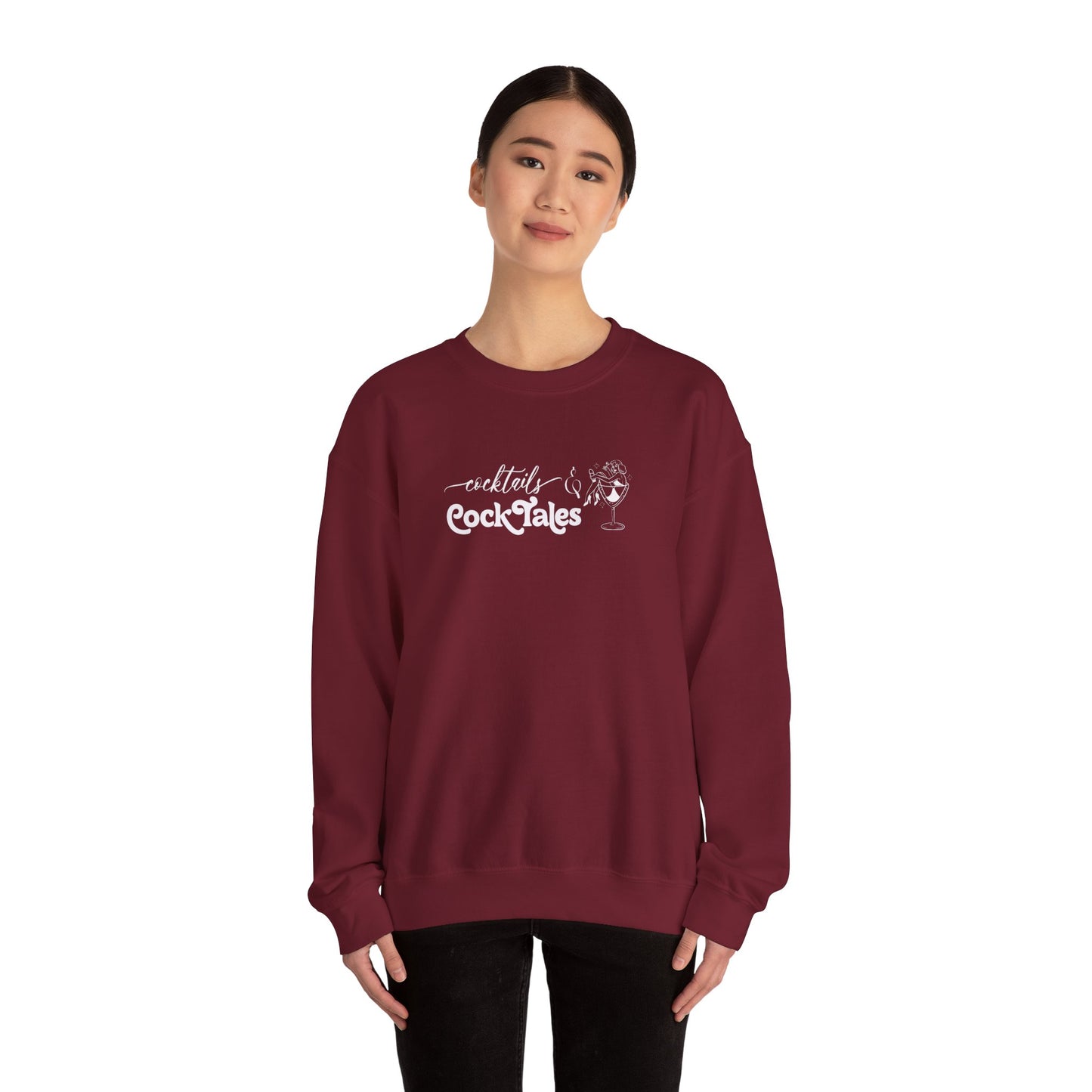 Cocktails & Cocktales Crewneck Sweatshirt