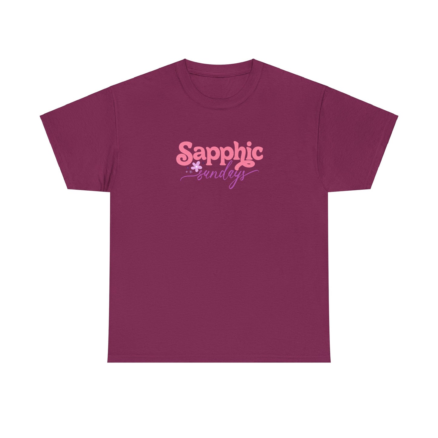 Sapphic Sunday Heavy Cotton Tee
