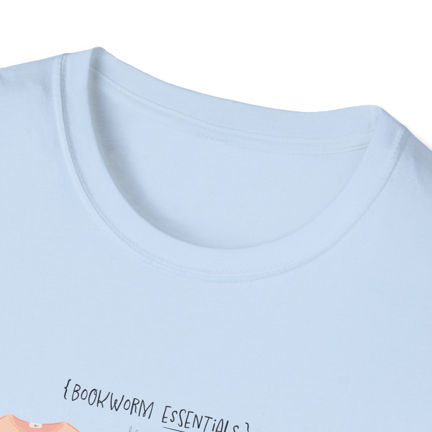 Bookworm Essentials Unisex Softstyle T-Shirt - Cozy Night In