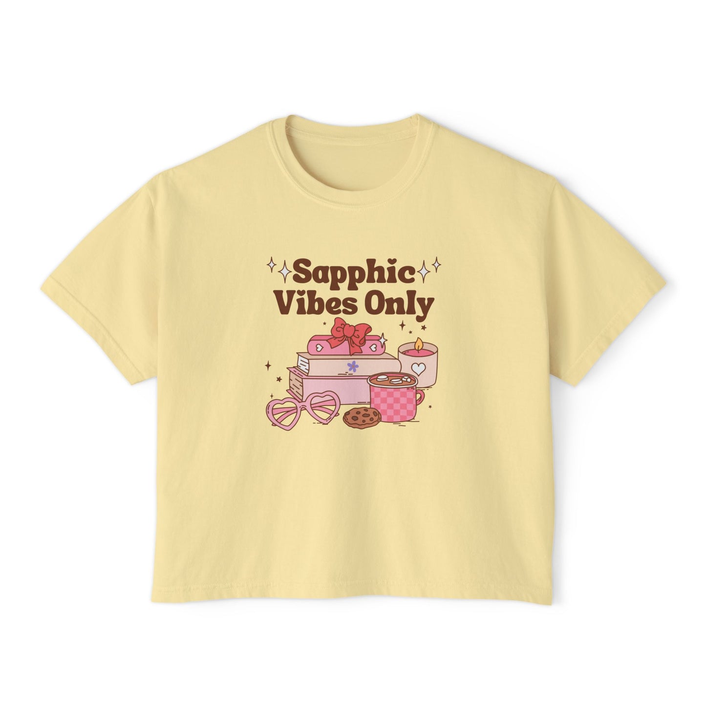 Sapphic Vibes Boxy Tee