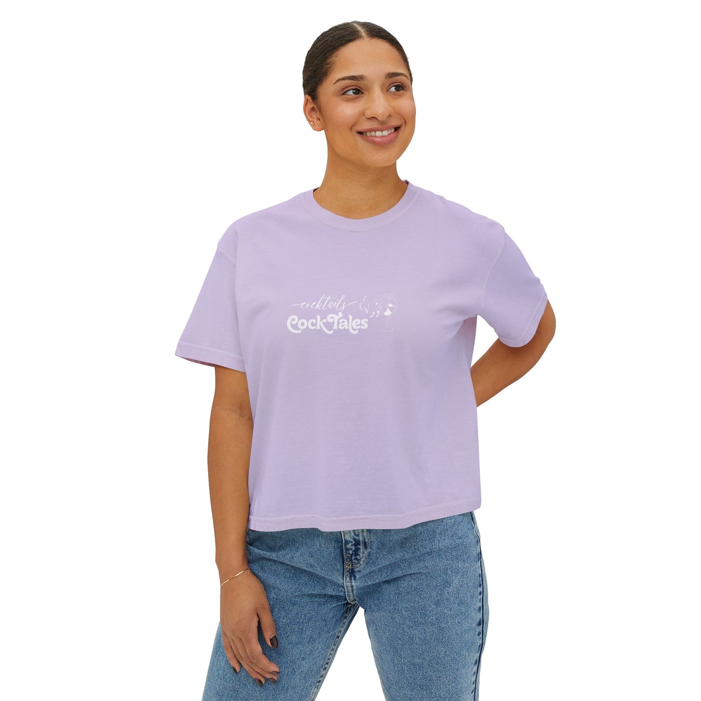 Cocktails & Cocktales Boxy Tee