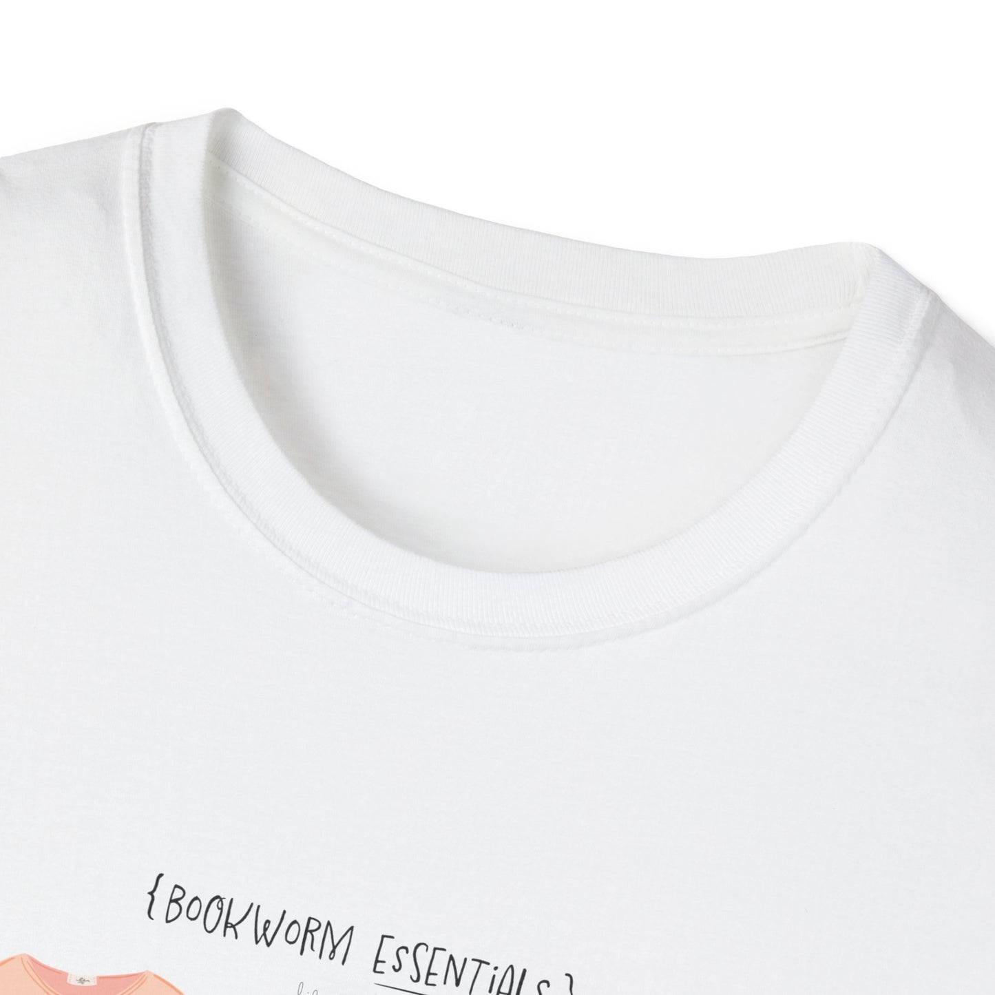 Bookworm Essentials Unisex Softstyle T-Shirt - Cozy Night In