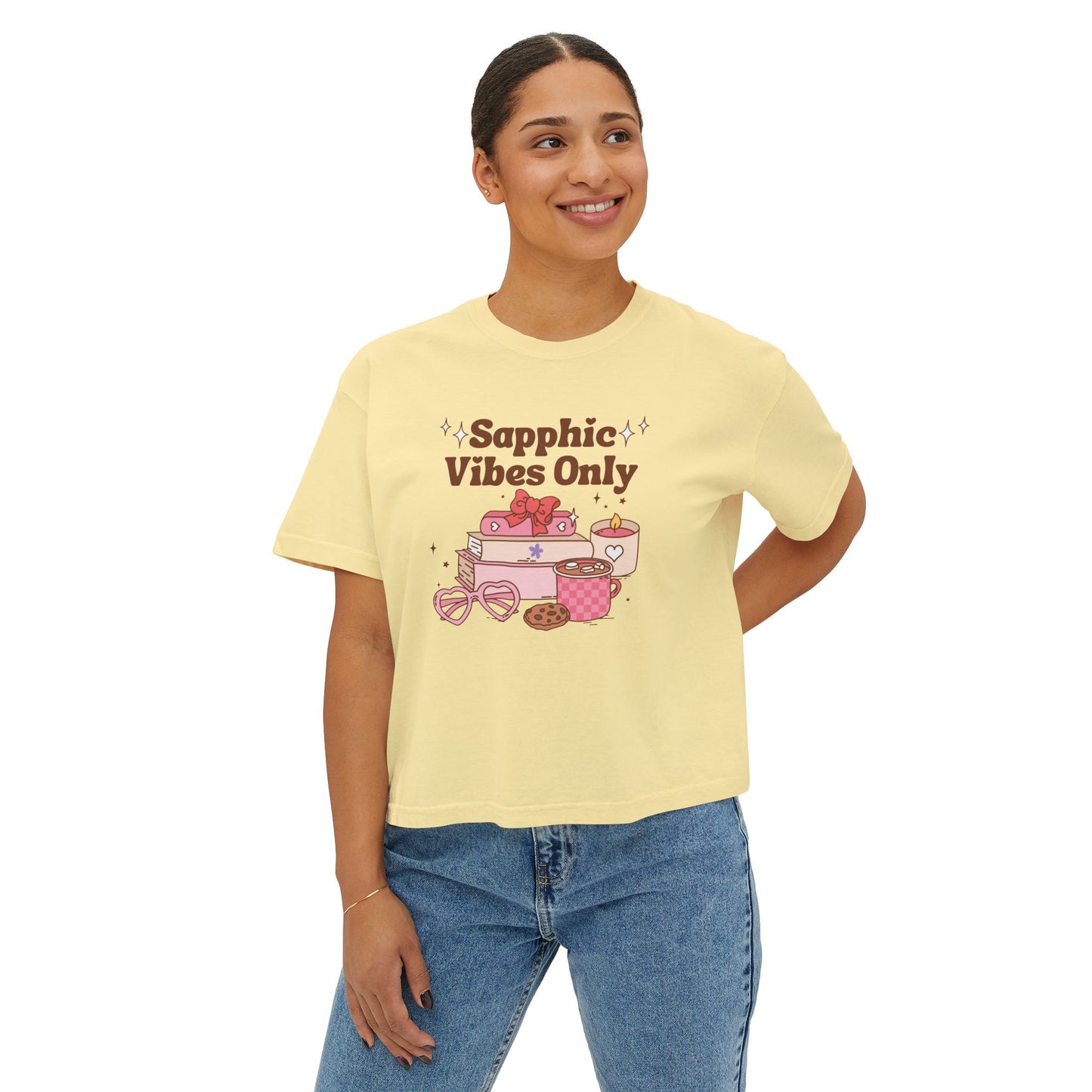 Sapphic Vibes Boxy Tee