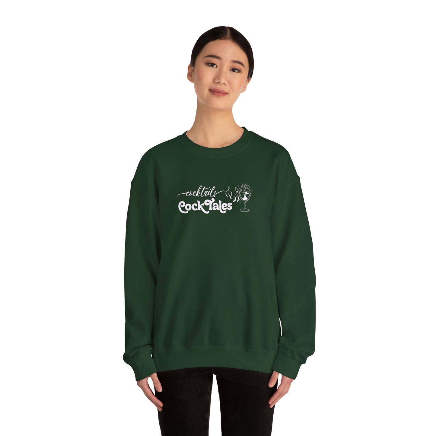 Cocktails & Cocktales Crewneck Sweatshirt