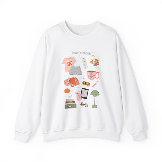 Cozy Bookworm Crewneck Sweatshirt