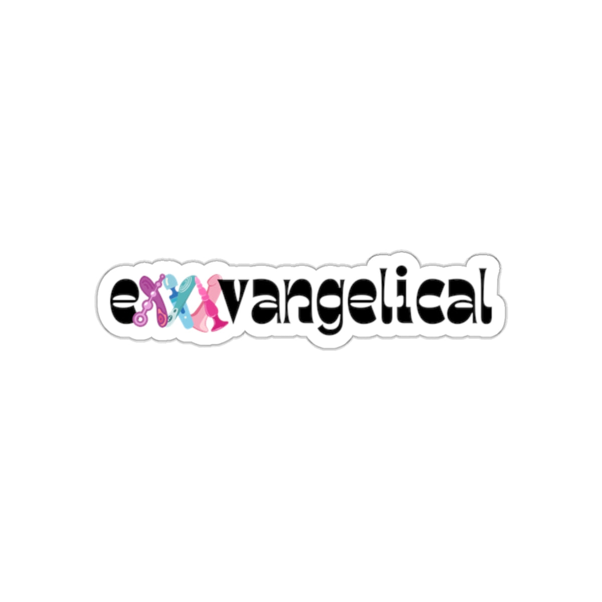 eXXXvangelical Kiss-Cut Stickers