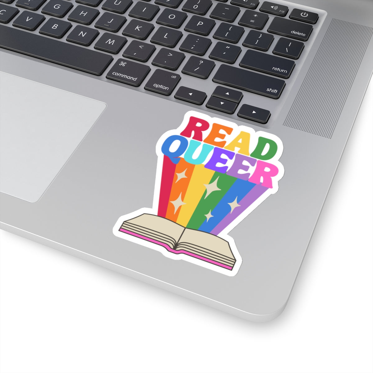 Read Queer Kiss-Cut Stickers