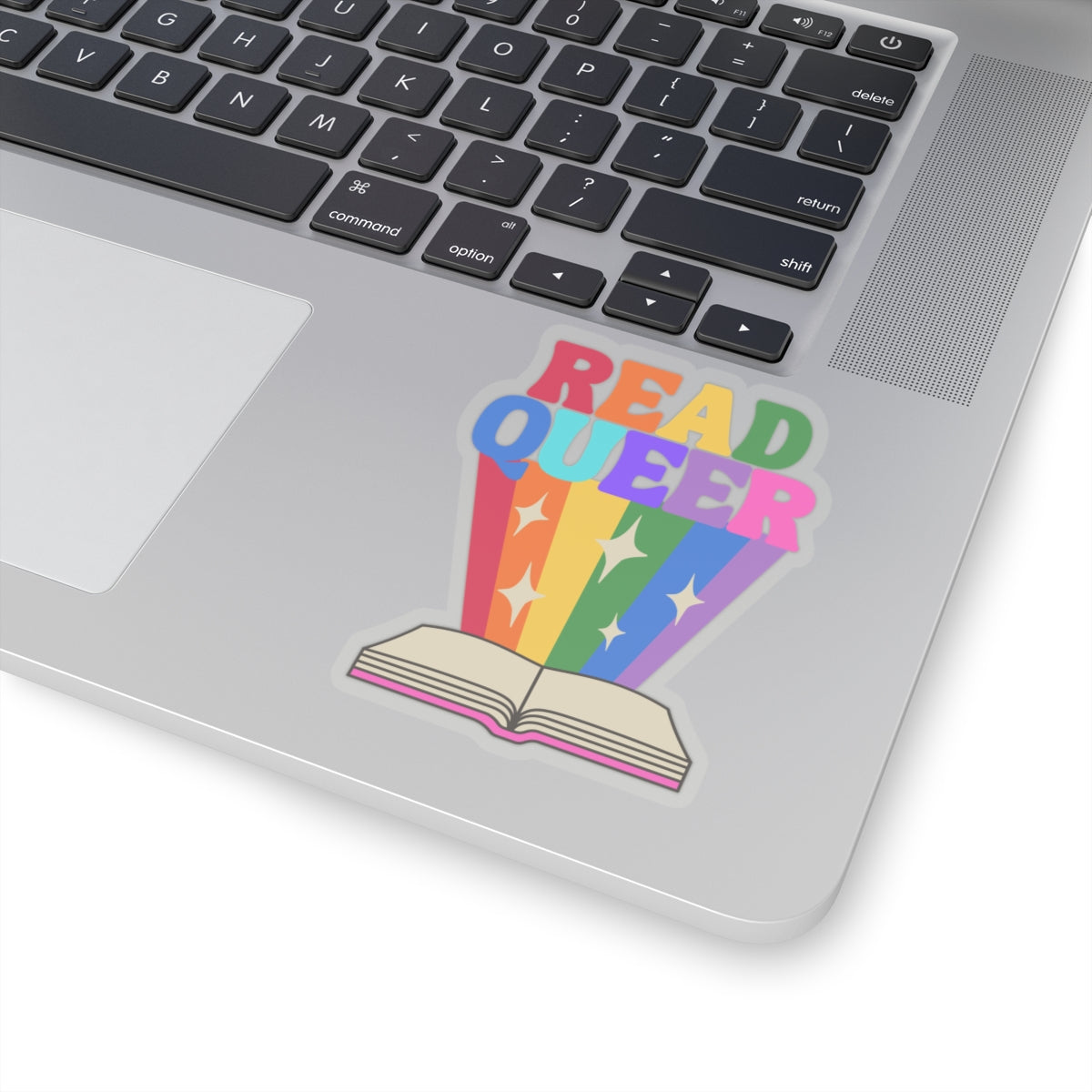 Read Queer Kiss-Cut Stickers