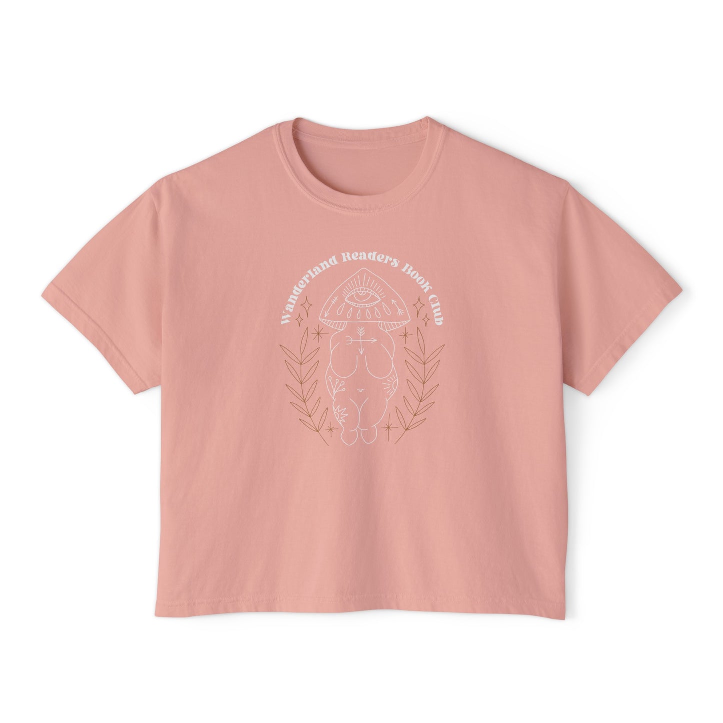 Wanderland Readers Book Club Big Girl Boxy Tee