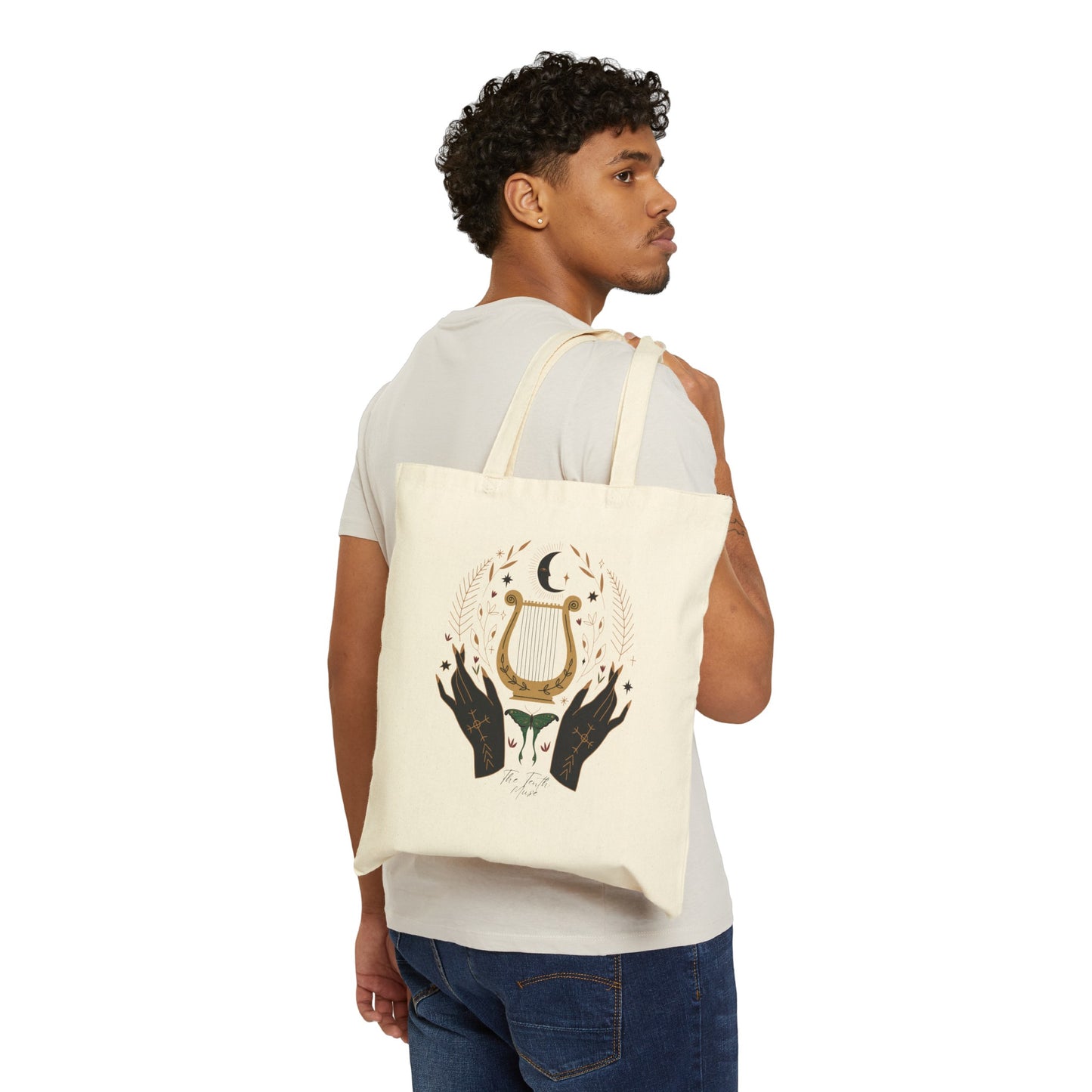 Tenth Muse Cotton Canvas Tote Bag