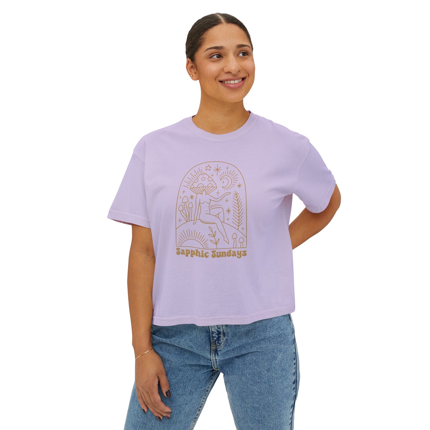 Sapphic Sunday Boxy Tee