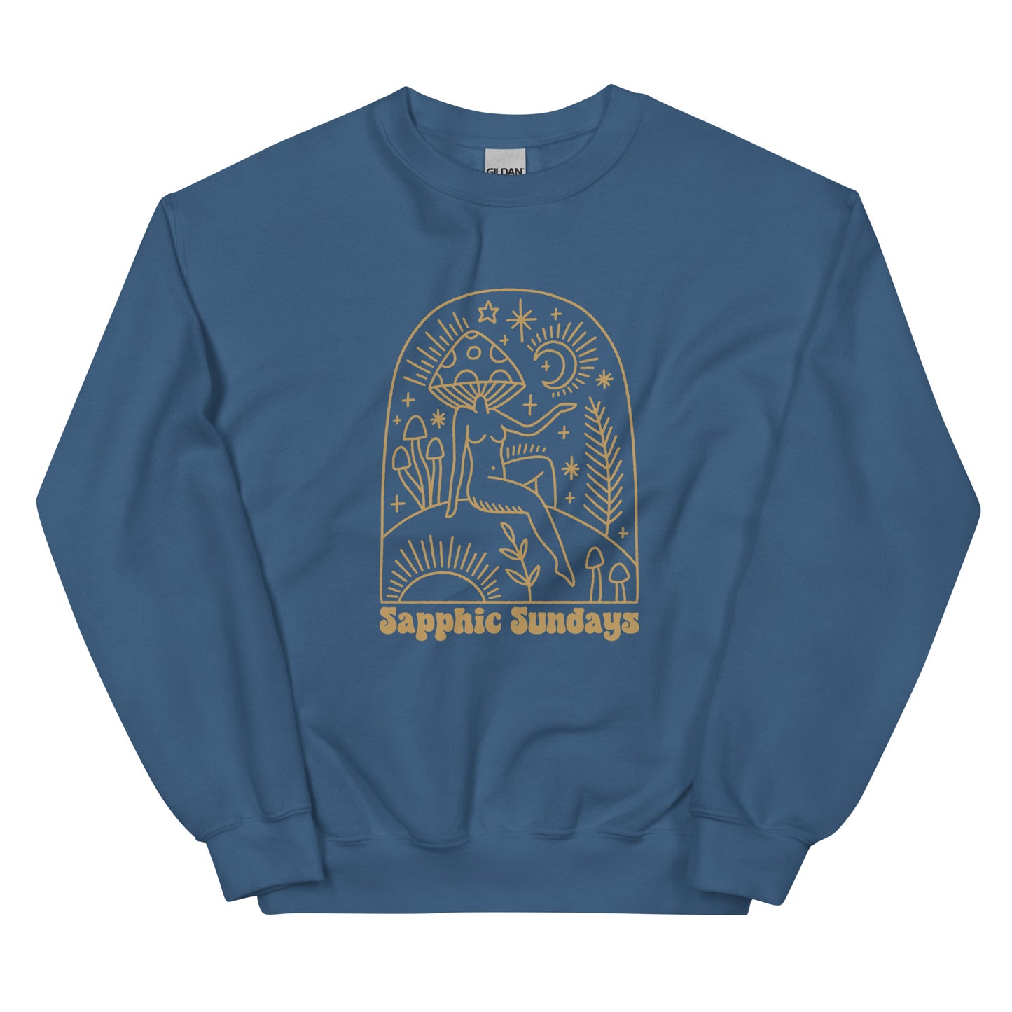 Sapphic Sunday Crewneck Sweatshirt