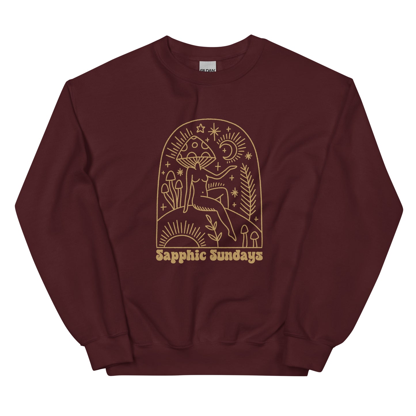 Sapphic Sunday Crewneck Sweatshirt