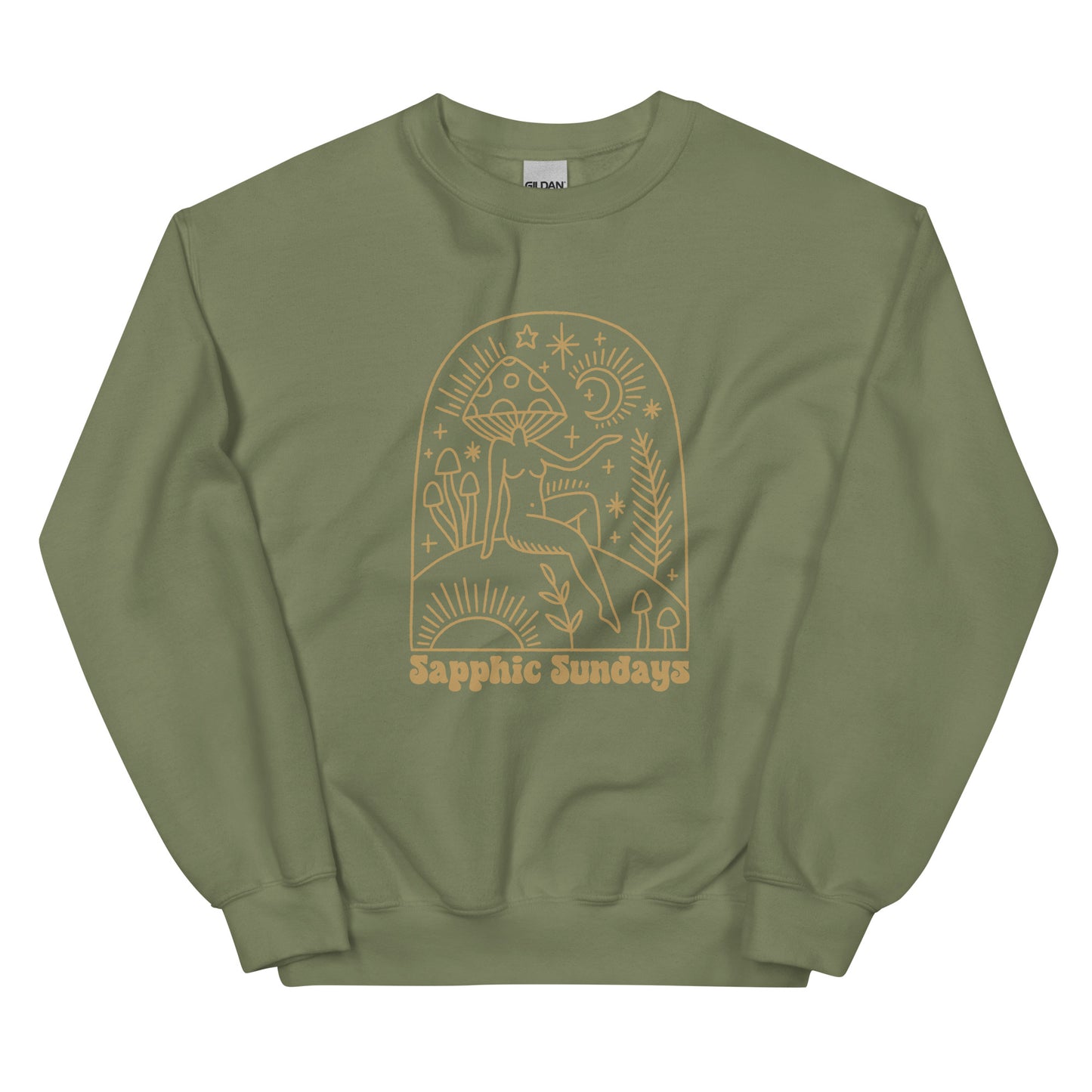 Sapphic Sunday Crewneck Sweatshirt