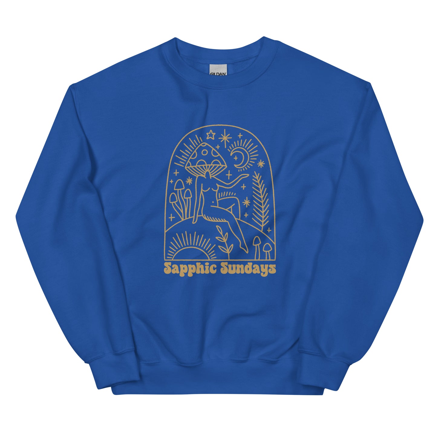 Sapphic Sunday Crewneck Sweatshirt